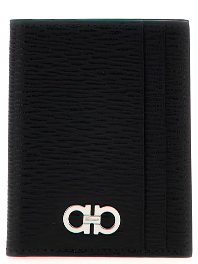 FERRAGAMO REVIVAL GANCIO CARD HOLDER