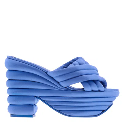 Ferragamo Rey Sculptural Platform Sandals
