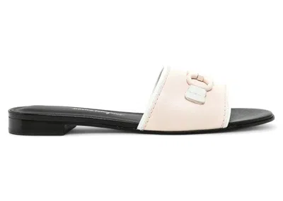 Pre-owned Ferragamo Rhodes Gancinilogo Sandals (women's) Sneakers In Pink