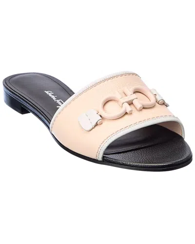 Ferragamo Rhodes Sandal In Pink