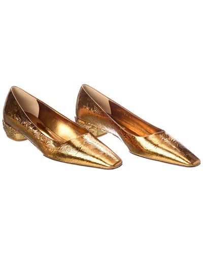 Ferragamo Riace Leather Pump