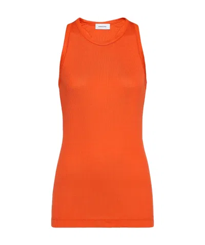 FERRAGAMO RIB KNITTED VEST