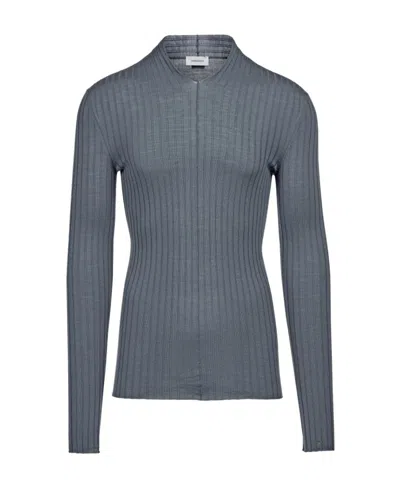 FERRAGAMO RIB LONG-SLEEVED SWEATER
