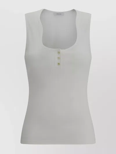FERRAGAMO RIBBED TANK TOP FOR CASUAL-CHIC OUTFITS
