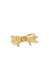 Ferragamo Ring With Bow In Gold