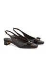 Ferragamo Rivada Slingback Pump In Brown