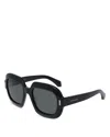 Ferragamo Butterfly Rayon Blend Sunglasses In Black