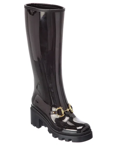 Ferragamo Rook Leather Boot In Brown