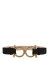 Ferragamo Rope Gancini Suede Belt
