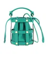 Ferragamo Rope Strap Shoulder Bag In Green