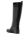 Ferragamo Rosalie Boot In Black