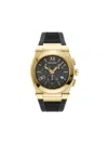 Ferragamo Vega Chrono Silicone Watch In Gold
