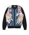 Ferragamo Round-collar Button Cardigan In Black