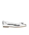 Ferragamo Vara Family 763618 Ballerina In White