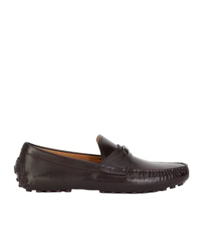Ferragamo Round Head Loafer Shoes