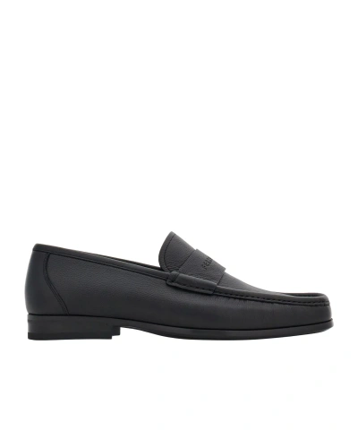 FERRAGAMO SALVATORE FERRAGAMO LOGO-DEBOSSED SLIP-ON LOAFERS