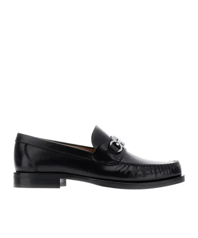 FERRAGAMO ROUND HEAD LOAFER SHOES