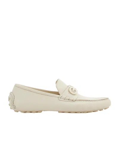 FERRAGAMO SALVATORE FERRAGAMO GANCINI ORNAMENT LOAFERS