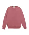 Ferragamo Round-neck Sweater In Pink