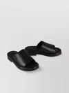 Ferragamo Crossover-strap Leather Slides