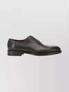 Ferragamo Round Toe Leather Lace-up Footwear In Multi