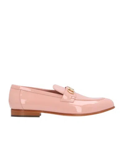 FERRAGAMO ROUND TOE LOAFERS