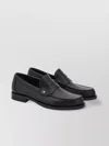 Ferragamo Round Toe Mini Gancini Buckle Loafers
