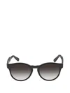 Ferragamo Round-frame Sunglasses In Black