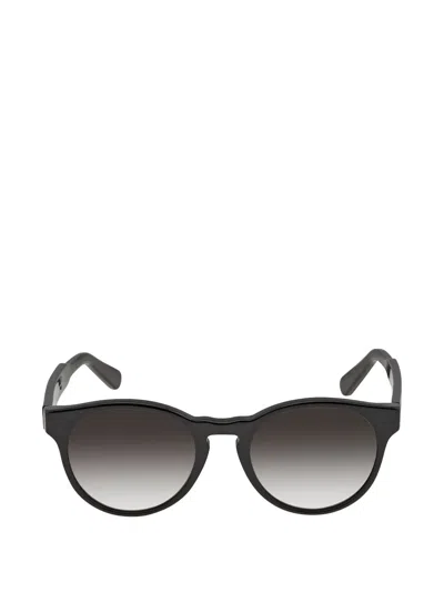FERRAGAMO ROUND-FRAME SUNGLASSES
