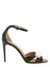 Ferragamo Roxy Sandal In Black