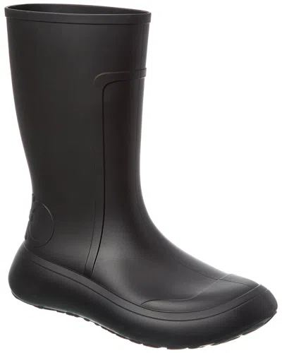 Ferragamo Rubber Boot In Black