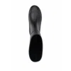 Ferragamo Logo-detailed Rubber Rain Boots In Black