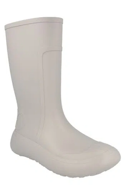 Ferragamo Rubber Rain Boot In Gray