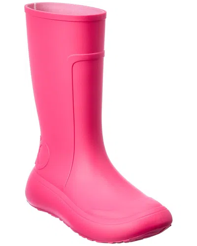 Ferragamo Rubber Rainboot In Animal Print
