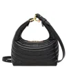 Ferragamo S Quilted Hobo Crossbody Bag In Black In Black