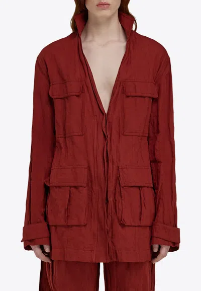 Ferragamo Sahara Belted Field Jacket