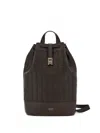 Ferragamo Sailor Backpack In Brown