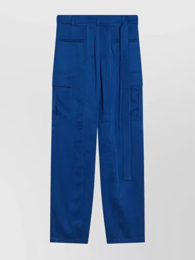 FERRAGAMO SALVATORE CARGO TROUSERS BELT LOOPS