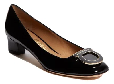 Pre-owned Ferragamo Salvatore  - Sanna Nero Nappa Calf