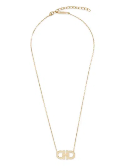 FERRAGAMO SALVATORE FERRAGAMO 2 GANCI NECKLACE
