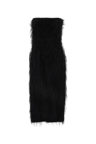 Ferragamo Nero Dress In Black
