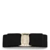 Ferragamo Haarspange Aus Seide Mit Schleife In Black