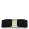 Ferragamo Haarspange Aus Seide Mit Schleife In Black