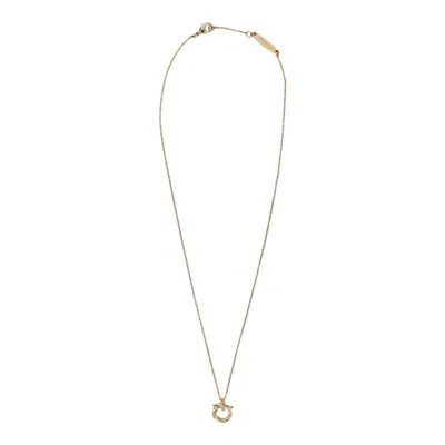 Ferragamo Gancini Necklace In Gold