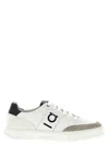 Ferragamo Alaska Leather And Suede Sneaker With Gancini Detail In Multi