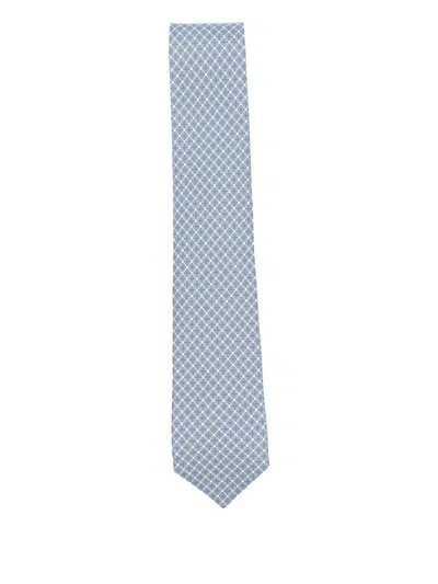 Ferragamo Salvatore  Astro Tie Accessories In Gray