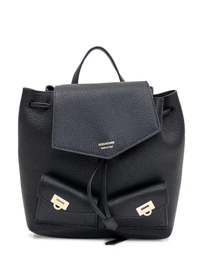 Ferragamo Salvatore  Backpack In Black