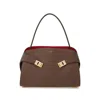 Ferragamo Two-tone Structured Medium Shoulder Bag
