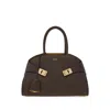 Ferragamo Women Hug Mini Leather Tote Bag