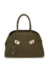 Ferragamo Women Hug Small Leahter Tote Bag